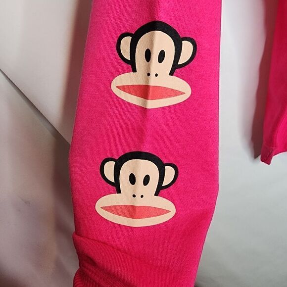 2X 18W 20W Torrid Pink Paul Frank Fleece Hoodie 2000s Monkey Pop Culture Plussiz - Picture 2 of 8
